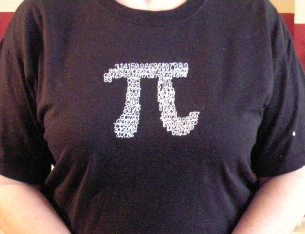 Pieces of Pi Embroidered T-Shirt-0