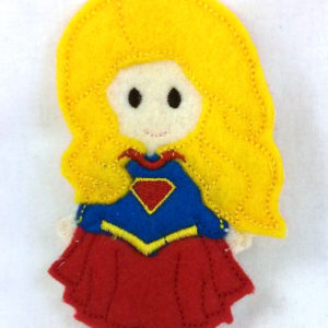 Supergirl Finger Puppet-0