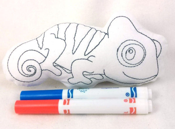 Chameleon Doodle-It Plush - Medium Size