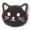 Dark Brown cat coaster