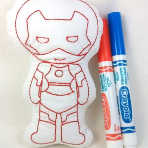 Ironman Superhero Doodle-It Plush - Medium Size