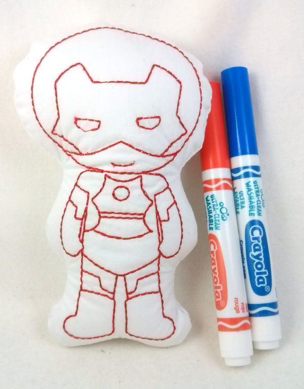 Ironman Superhero Doodle-It Plush - Medium Size