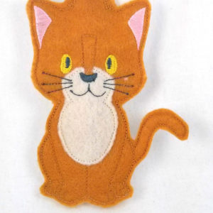 O'Malley, the Alley Cat finger puppet
