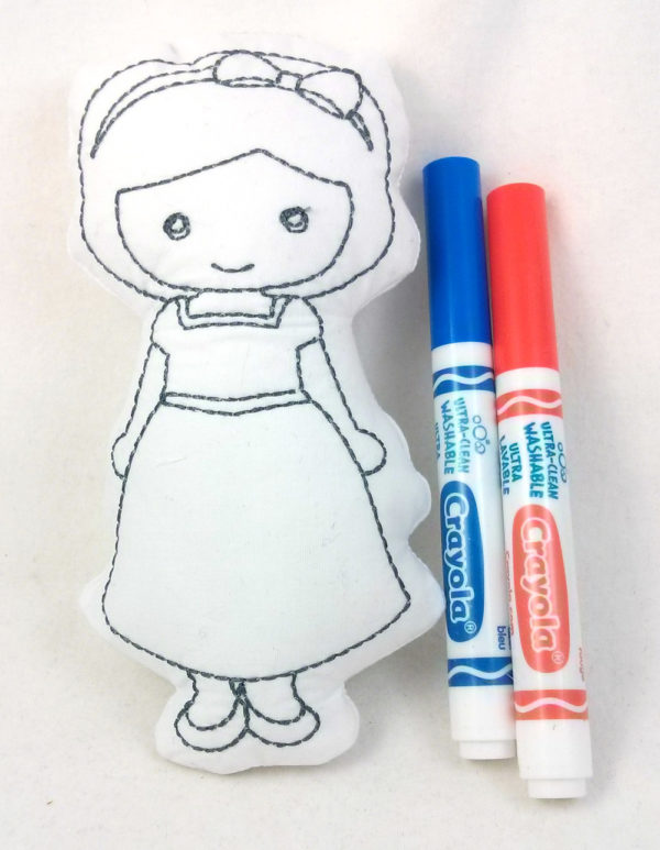 Snow White Princess Doodle-It Plush - Medium Size