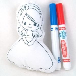 Snow White Princess Doodle-It Plush - Medium Size