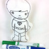 Batman Superhero Doodle-It Plush