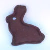 'Chocolate' Bunny Stuffed Cat Toy with Catnip