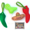 Set of Cinco De Mayo catnip toys