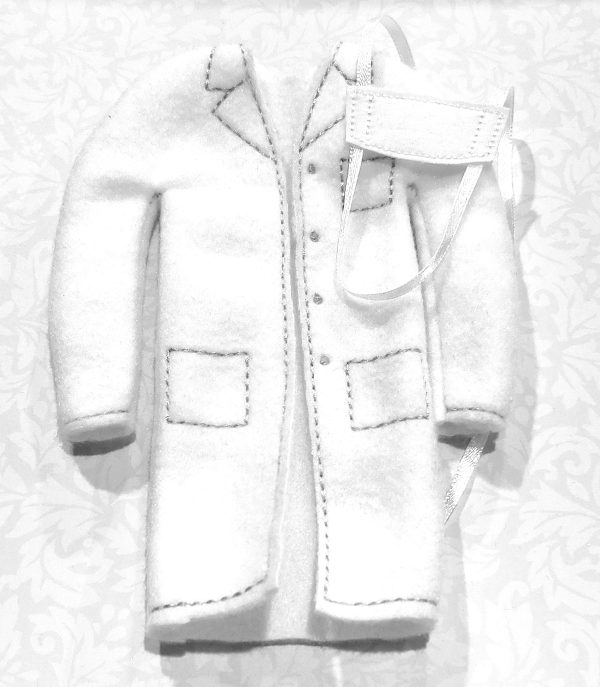 Elf Lab Coat and Face Mask