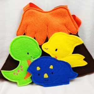 Dinosaur Finger Puppets