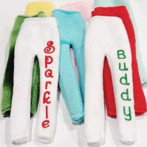 Personalized elf pants
