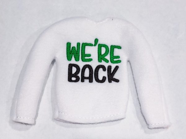 We're Back Elf Shirt - Image 4