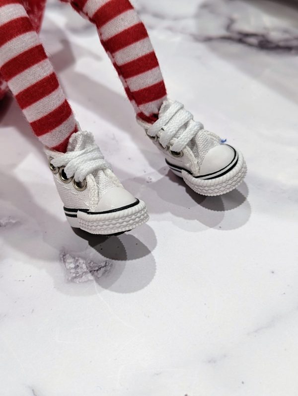 Doll Sneakers | Mini Canvas Tennis Shoes - Image 6