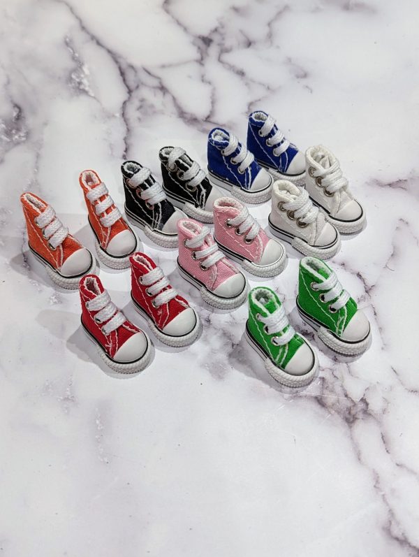 Doll Sneakers | Mini Canvas Tennis Shoes